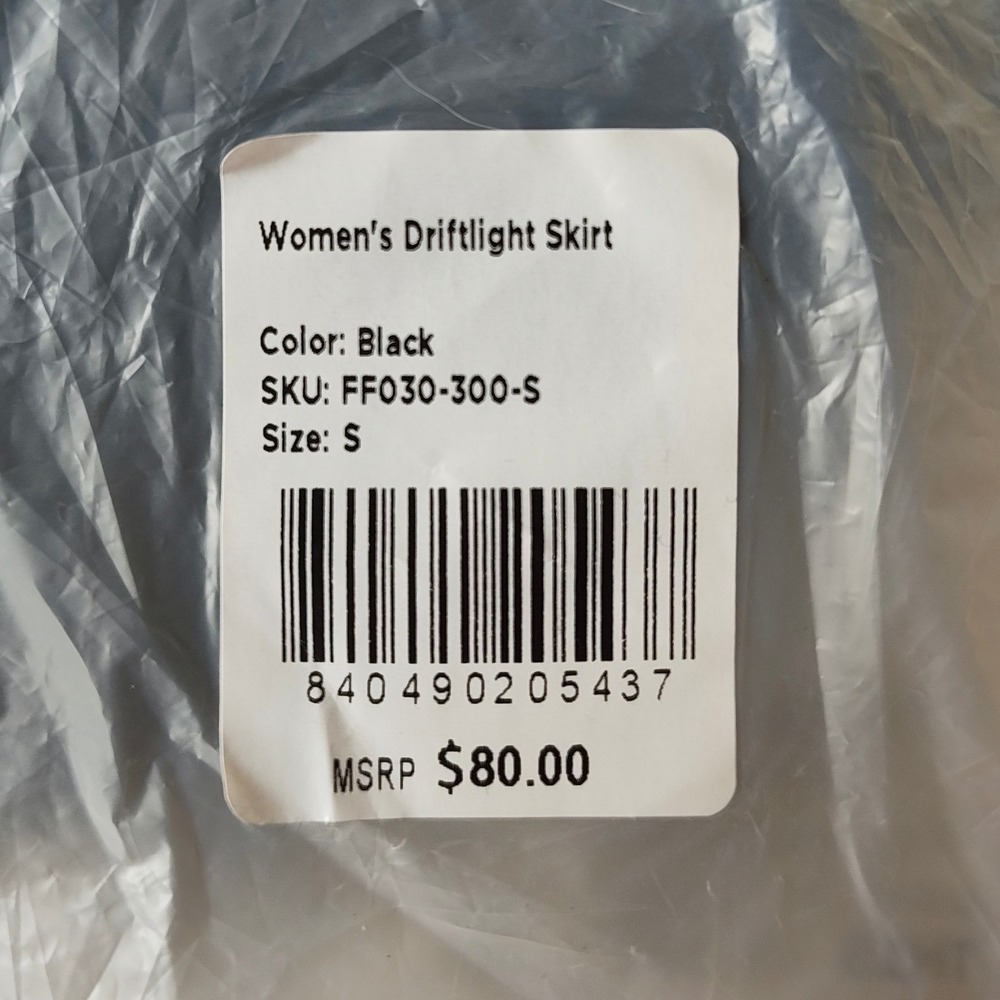 Free Fly Driftlight Skirt Black Size Small New With Tags - Picture 11 of 12